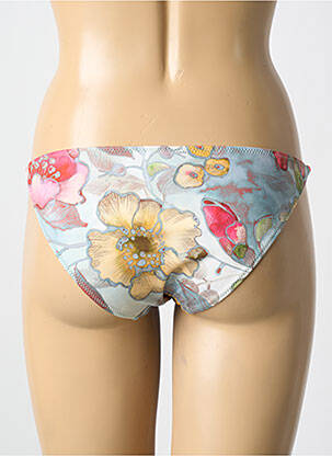 Bas de maillot de bain imprimé fantaisie culotte vert PAIN DE SUCRE femme