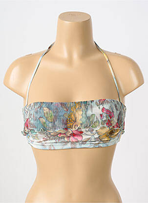 Haut de maillot de bain haut bandeau haut bandeau vert PAIN DE SUCRE femme