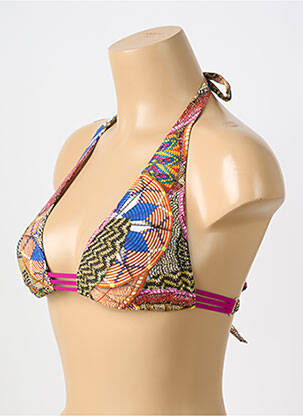 Haut de maillot de bain haut triangles haut triangles violet PAIN DE SUCRE femme