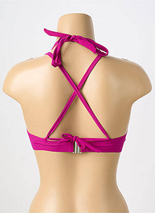 Haut de maillot de bain stretch violet PAIN DE SUCRE femme