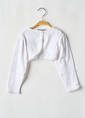 Boléro blanc LES PETITS INCLASSABLES pour fille seconde vue