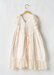 Robe longue beige LES PETITS INCLASSABLES pour fille seconde vue
