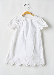 Robe longue blanc LES PETITS INCLASSABLES pour fille seconde vue