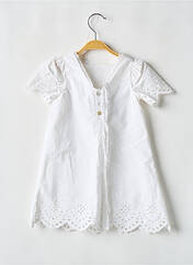 Robe longue blanc LES PETITS INCLASSABLES pour fille seconde vue