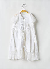 Robe longue blanc LES PETITS INCLASSABLES pour fille seconde vue