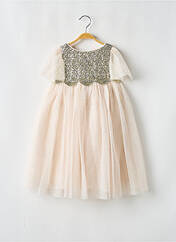 Robe longue rose LES PETITS INCLASSABLES pour fille seconde vue