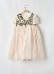 Robe longue rose LES PETITS INCLASSABLES pour fille seconde vue