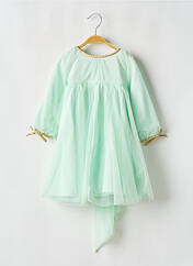 Robe longue vert LES PETITS INCLASSABLES pour fille seconde vue