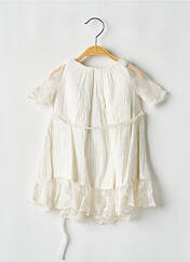 Robe mi-longue beige LES PETITS INCLASSABLES pour fille seconde vue