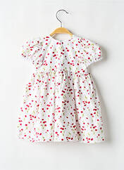 Robe mi-longue blanc LILLY pour fille seconde vue