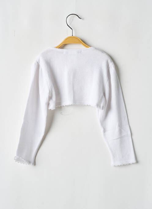 Boléro blanc LES PETITS INCLASSABLES fille