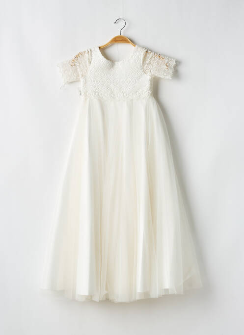 Robe longue blanc BIANCO EVENTO pour fille