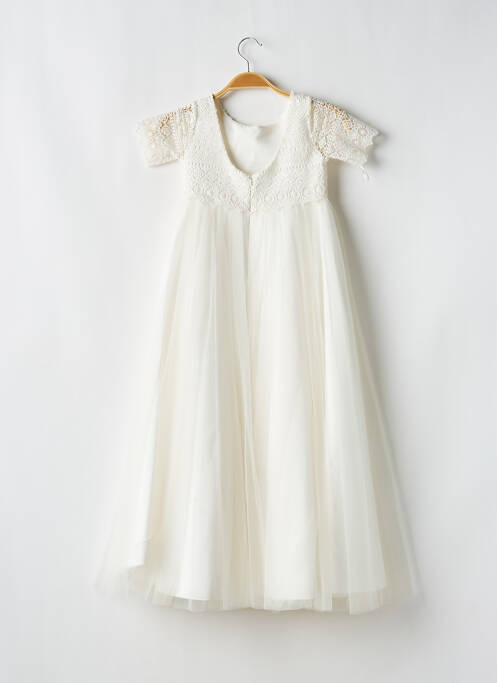 Robe longue blanc BIANCO EVENTO pour fille