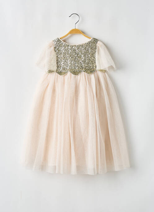 Robe longue rose LES PETITS INCLASSABLES pour fille