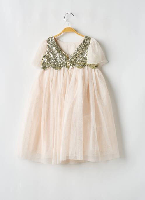 Robe longue rose LES PETITS INCLASSABLES pour fille