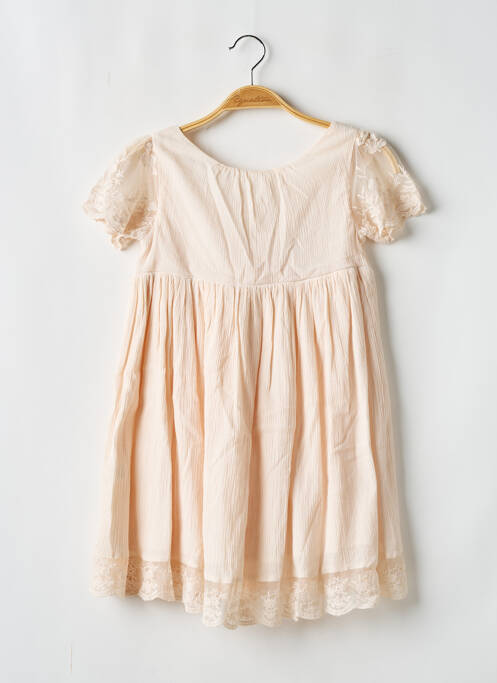 Robe mi-longue rose LES PETITS INCLASSABLES pour fille