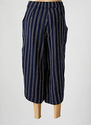 Pantacourt taille haute taille haute bleu RAGA femme