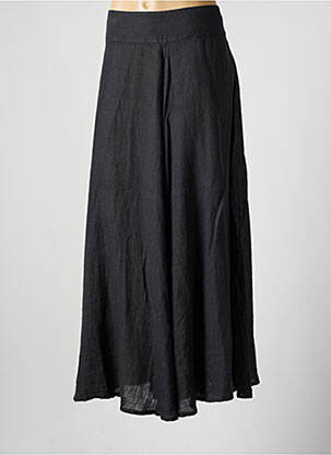 Jupe longue gris 120% LINO pour femme