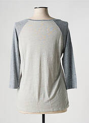 T-shirt gris MAJESTIC FILATURES pour femme seconde vue