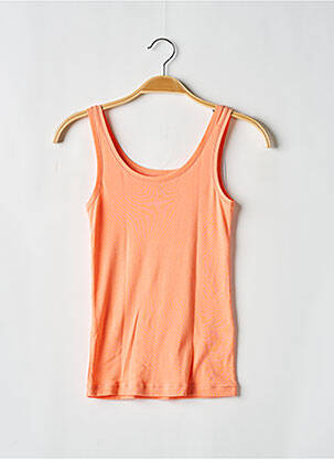 T-shirt orange PETIT BATEAU pour fille