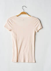 T-shirt rose PETIT BATEAU pour fille seconde vue