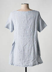 Tunique manches courtes bleu KOKOMARINA pour femme seconde vue