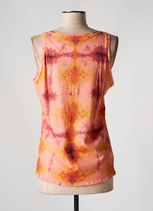 Débardeur rose MAJESTIC FILATURES pour femme