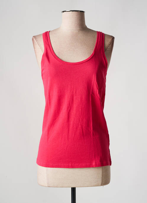 Débardeur rose MAJESTIC FILATURES pour femme