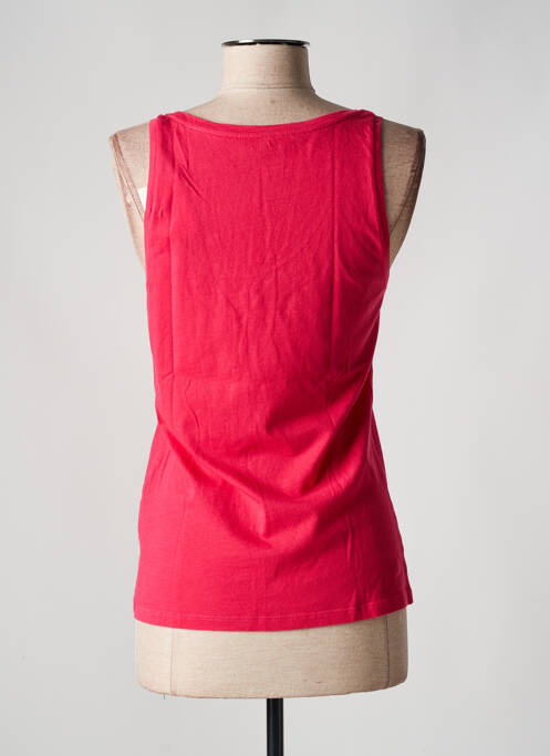 Débardeur rose MAJESTIC FILATURES pour femme