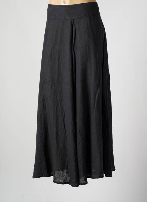 Jupe longue gris 120% LINO pour femme