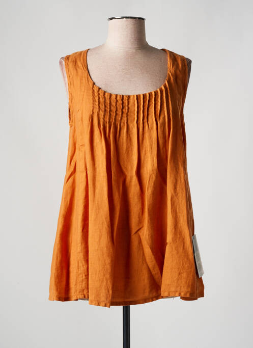 Top orange ELEMENTE CLEMENTE pour femme