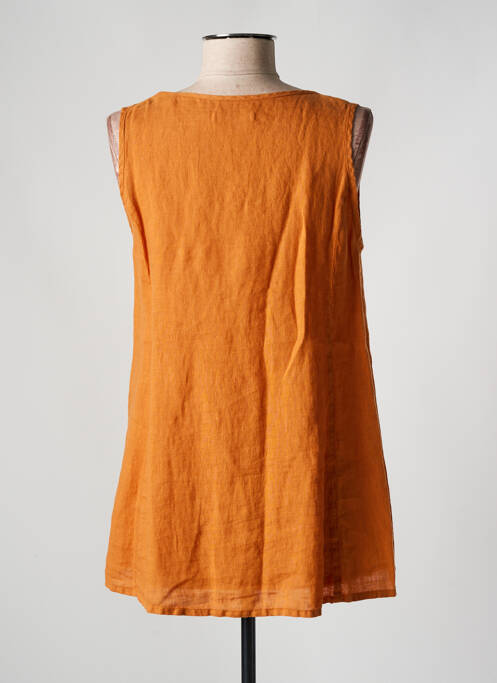 Top orange ELEMENTE CLEMENTE pour femme