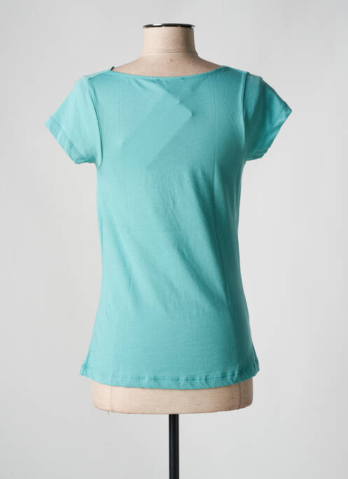 T-shirt bleu LES RACINES DU CIEL pour femme
