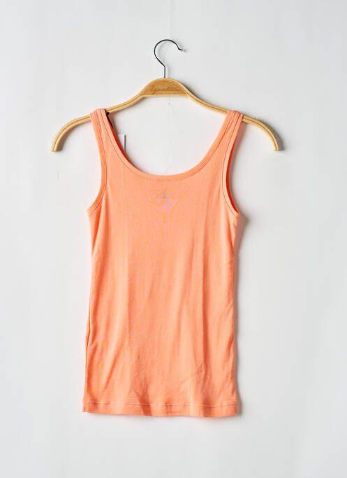 T-shirt orange PETIT BATEAU pour fille