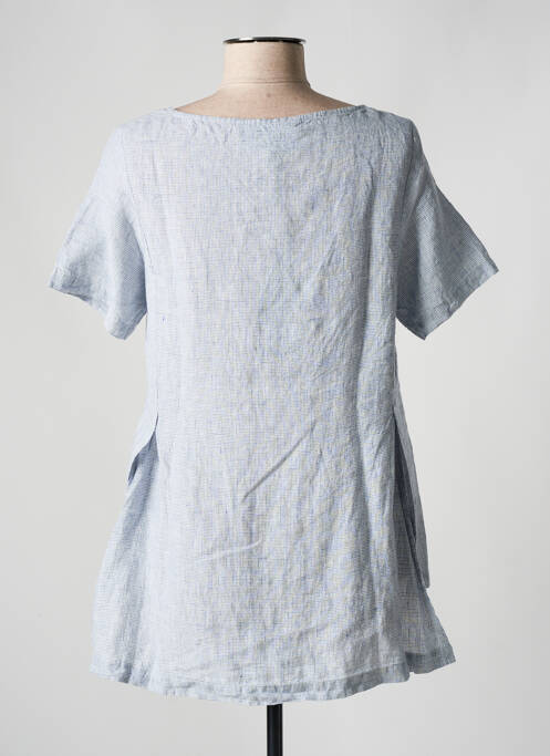 Tunique manches courtes bleu KOKOMARINA pour femme