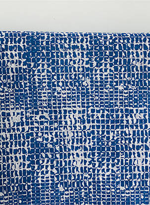 Foulard tissage popeline bleu RAGA femme