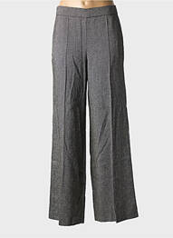 Pantalon flare taille élastique taille haute gris ATTIC AND BARN femme