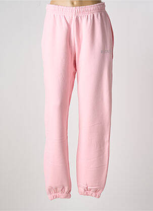 Jogging stretch taille normale rose ROTATE femme