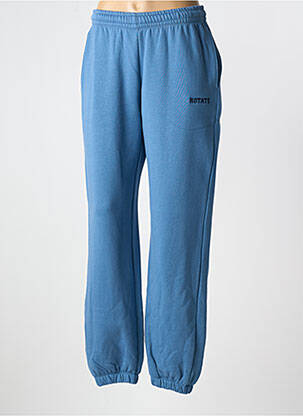 Jogging stretch taille normale bleu ROTATE femme