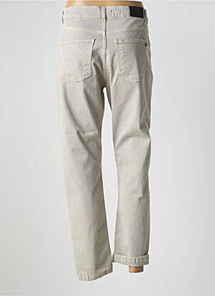 Jeans coupe droite taille haute taille haute gris SOUVENIR femme