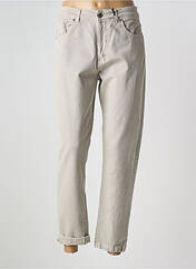 Jeans coupe droite gris SOUVENIR pour femme seconde vue