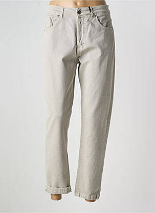 Jeans coupe droite gris SOUVENIR pour femme