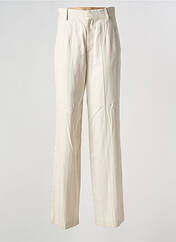 Pantalon droit beige DMN pour femme seconde vue