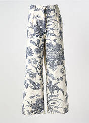 Pantalon flare beige CLARAMONTE pour femme seconde vue