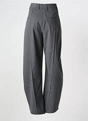 Pantalon large gris REMAIN pour femme seconde vue