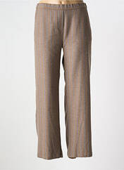Pantalon large marron DIEGA pour femme seconde vue