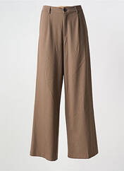 Pantalon large marron MKT STUDIO pour femme seconde vue