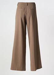 Pantalon large marron MKT STUDIO pour femme seconde vue
