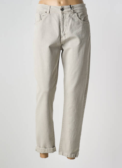 Jeans coupe droite gris SOUVENIR pour femme