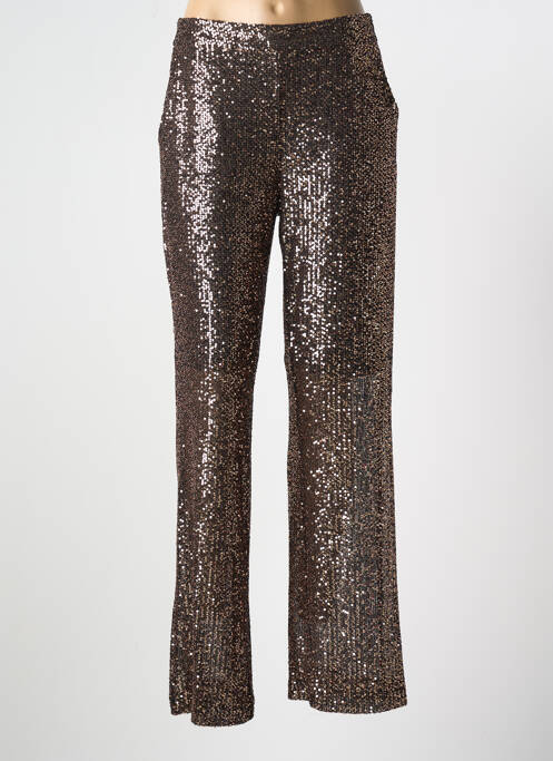 Pantalon flare marron MKT STUDIO pour femme